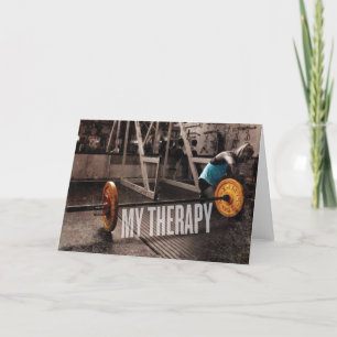 Workout Motivation - My Therapy Card