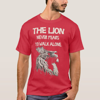 Workout Motivation Performance Weight Lion Never F T-Shirt