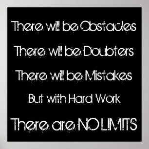 Workout Motivation Poster