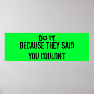 Workout Motivation Poster