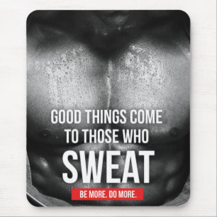 Workout Motivation - Sweat Mouse Mat