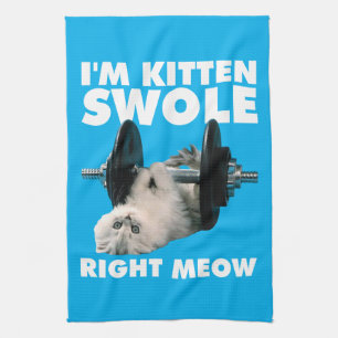 Workout Motivation Tea Towel