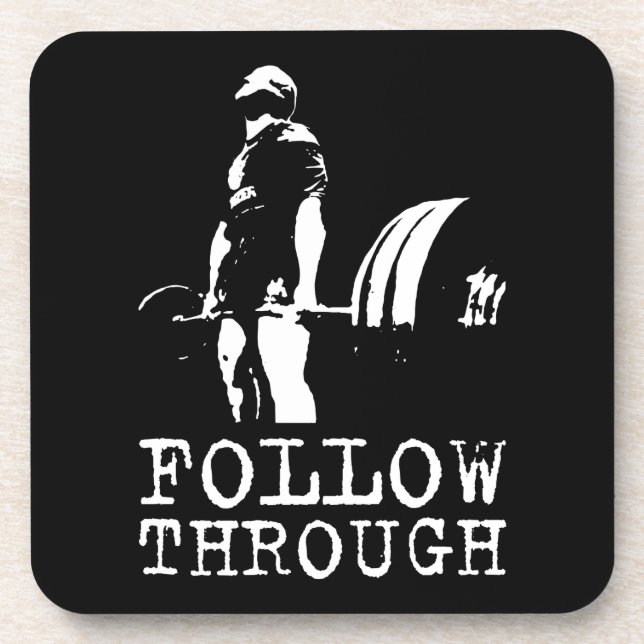 Workout Motivational Coaster (Front)