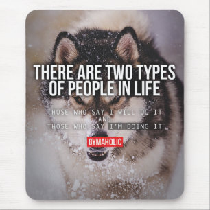 Workout Motivational Mouse Mat