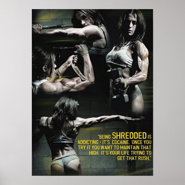 Workout Motivational Poster (Front)