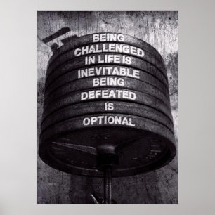 Workout Motivational Poster