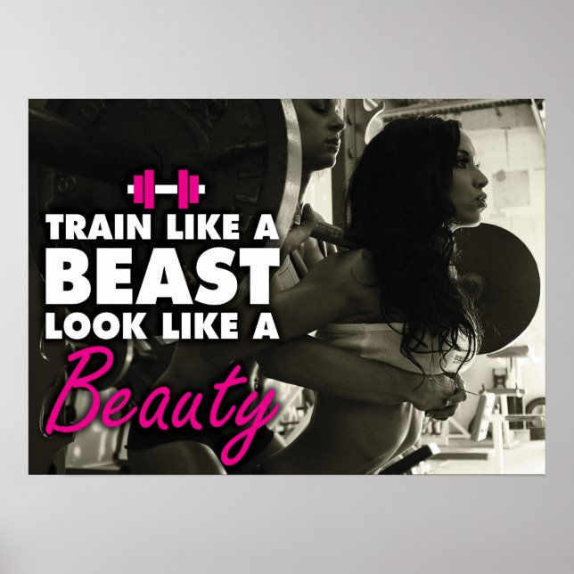 Workout Motivational Poster (Front)