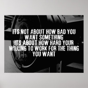 Workout Motivational Poster