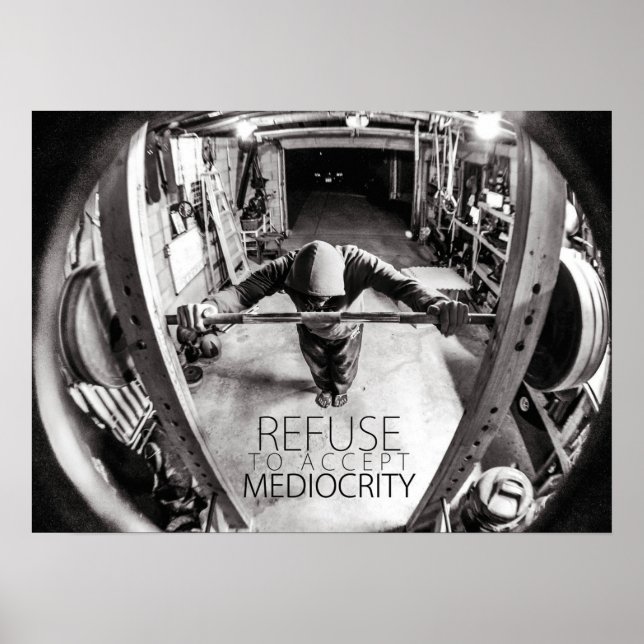 Workout Motivational Poster (Front)