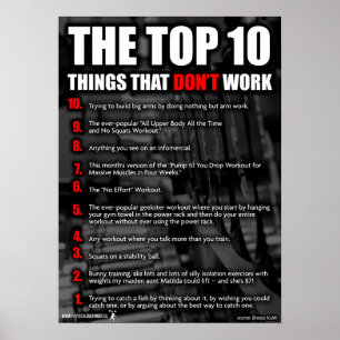 Workout Motivational Poster