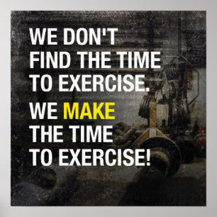 Workout Motivational Poster