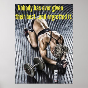 Workout Motivational Poster