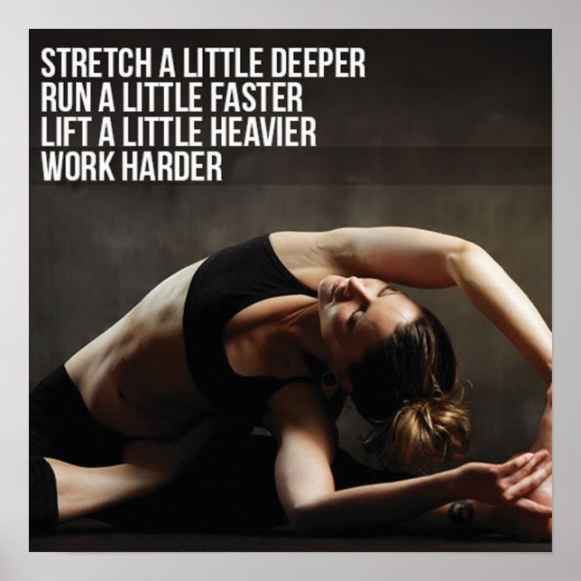 Workout Motivational Poster (Front)