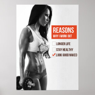 Workout Motivational Poster