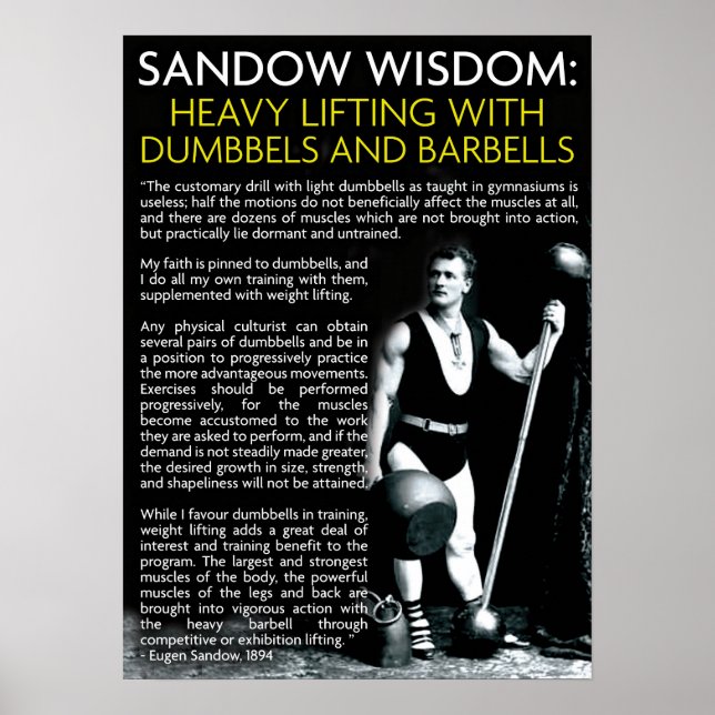 Workout Motivational Poster (Front)