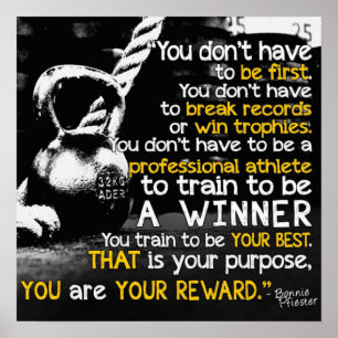 Workout Motivational Poster