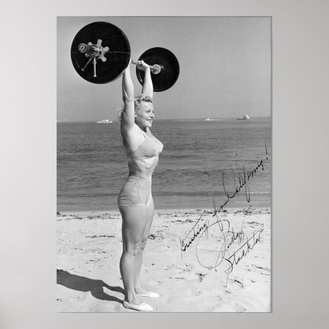 Workout Motivational Poster (Front)