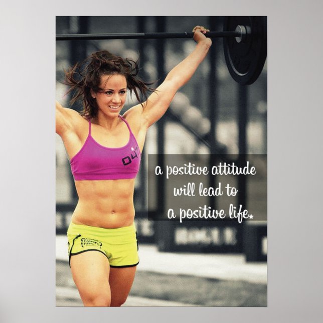 Workout Motivational Poster (Front)