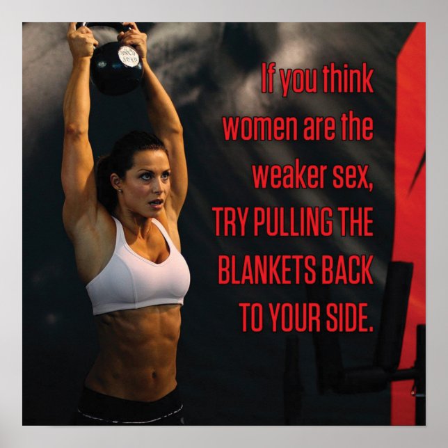Workout Motivational Poster (Front)