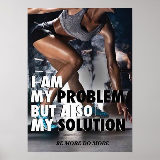 Workout Motivational Poster (Front)
