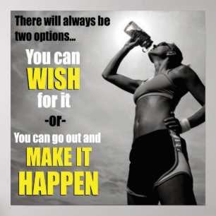 Workout Motivational Poster