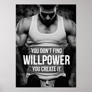 Workout Motivational Poster