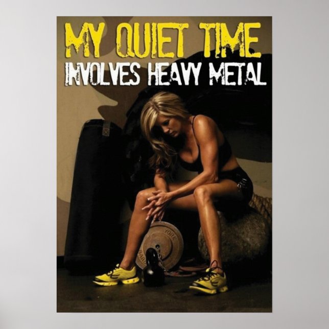 Workout Motivational Poster (Front)