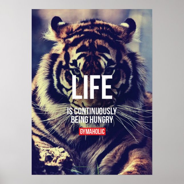 Workout Motivational Poster (Front)