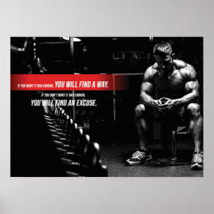 Workout Motivational Poster