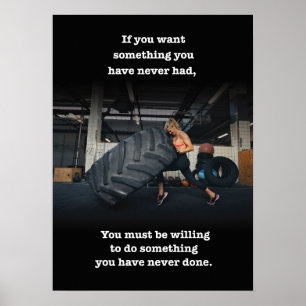 Workout Motivational Poster