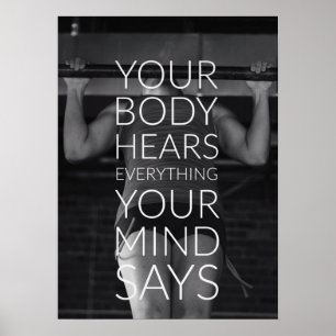 Workout Motivational Poster