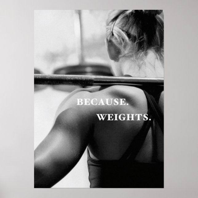 Workout Motivational Poster (Front)