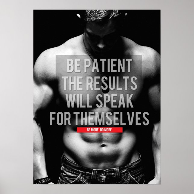 Workout Motivational Poster (Front)