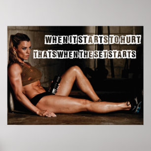 Workout Motivational Poster