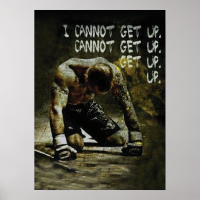 Workout Motivational Poster (Front)