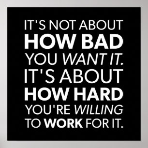 Workout Motivational Poster