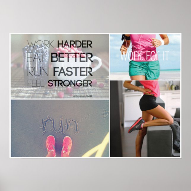 Workout Motivational Poster (Front)