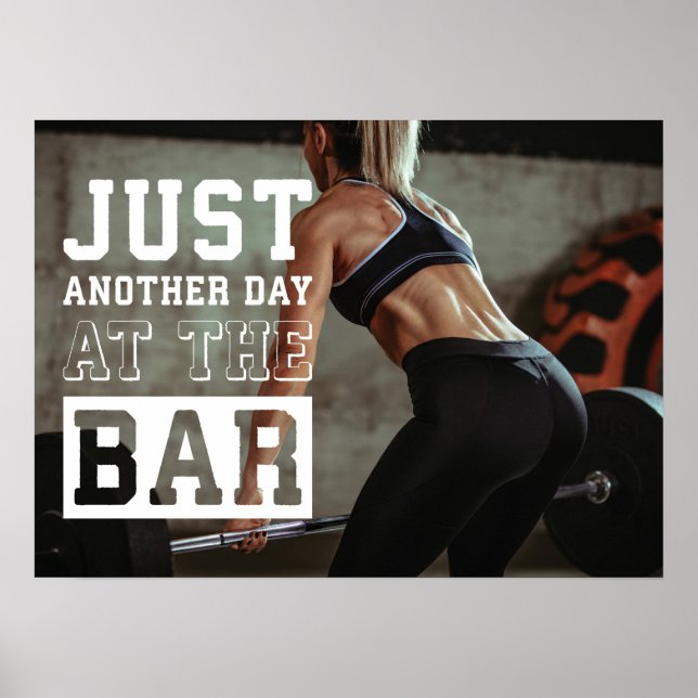 Workout Motivational Poster (Front)