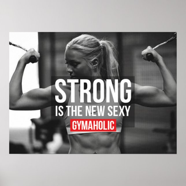 Workout Motivational Poster (Front)