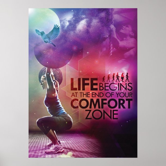 Workout Motivational Poster (Front)