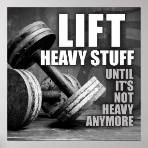 Workout Motivational Poster