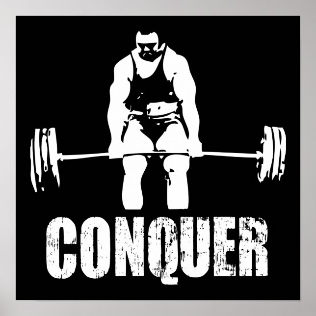 Workout Motivational Poster (Front)