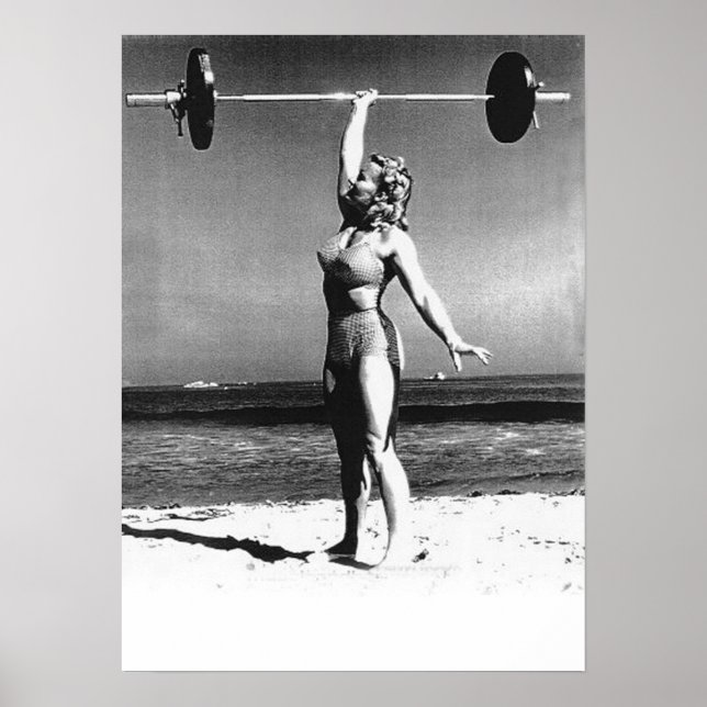 Workout Motivational Poster (Front)