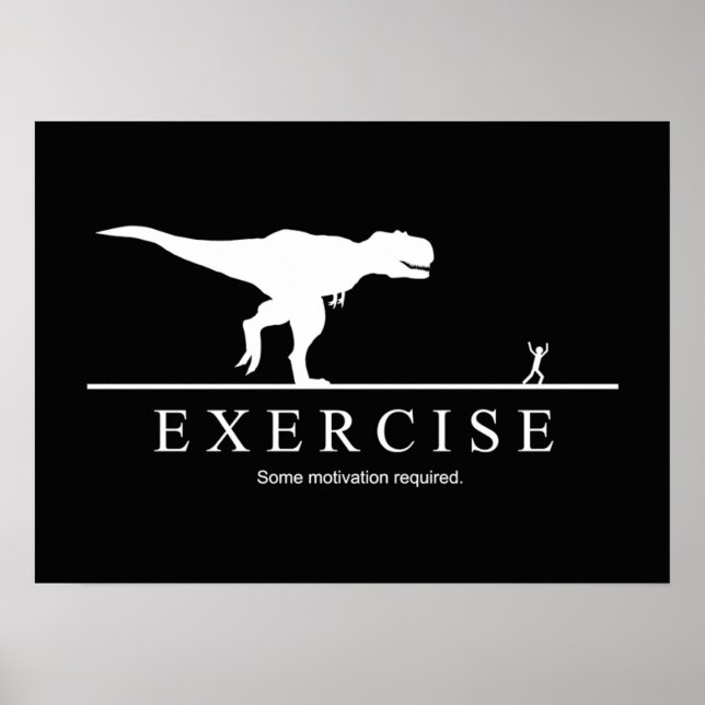 Workout Motivational Poster (Front)