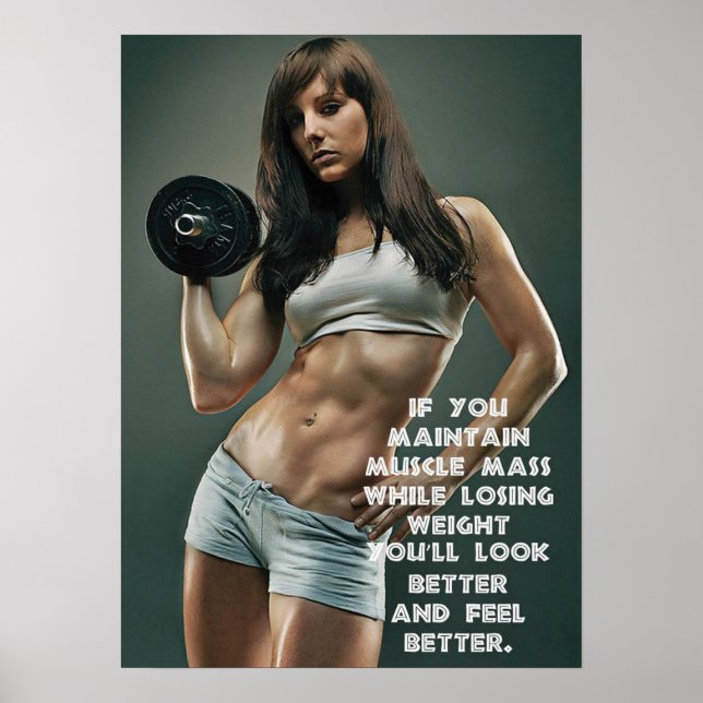 Workout Motivational Poster (Front)