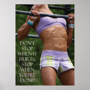 Workout Motivational Poster
