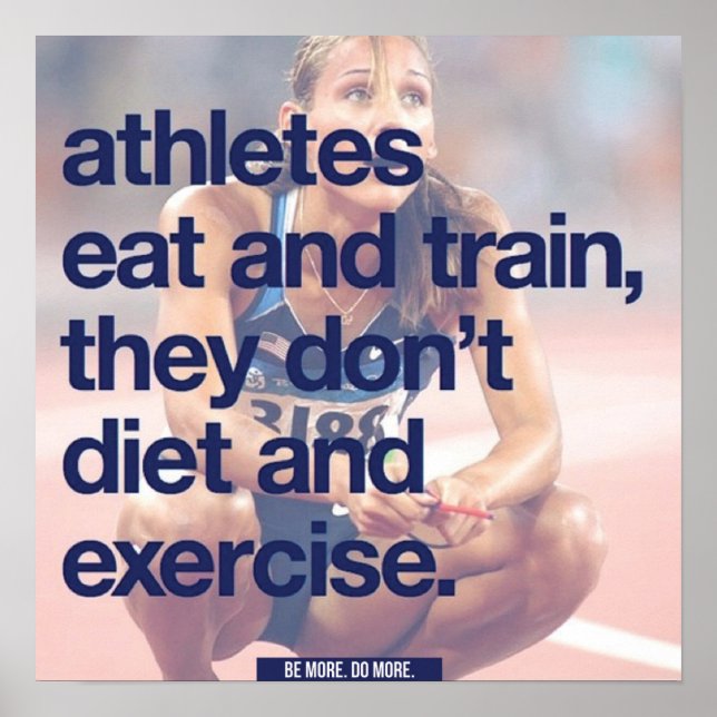 Workout Motivational Poster (Front)