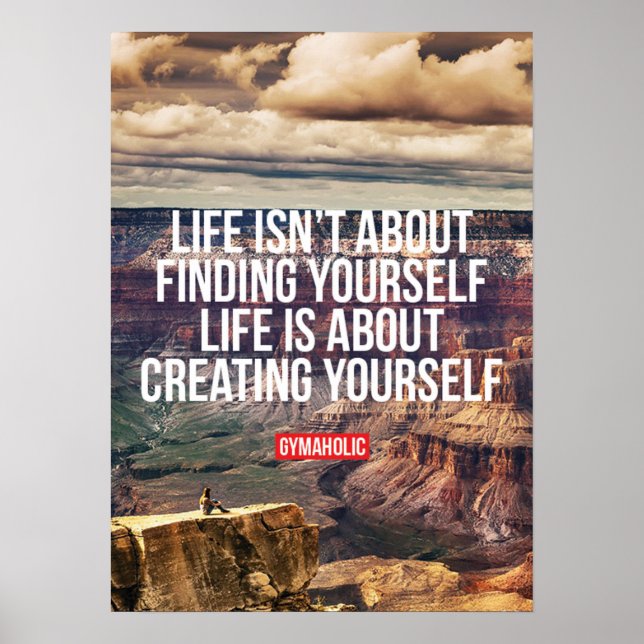 Workout Motivational Poster (Front)