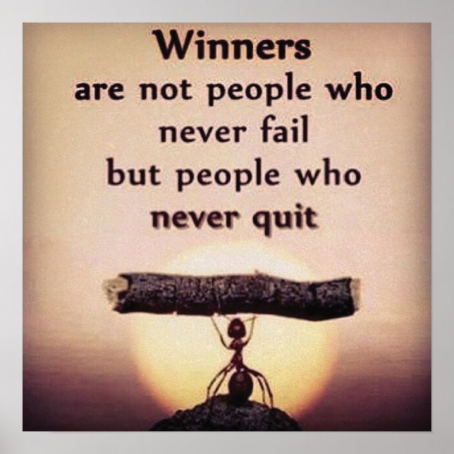 Workout Motivational Poster (Front)