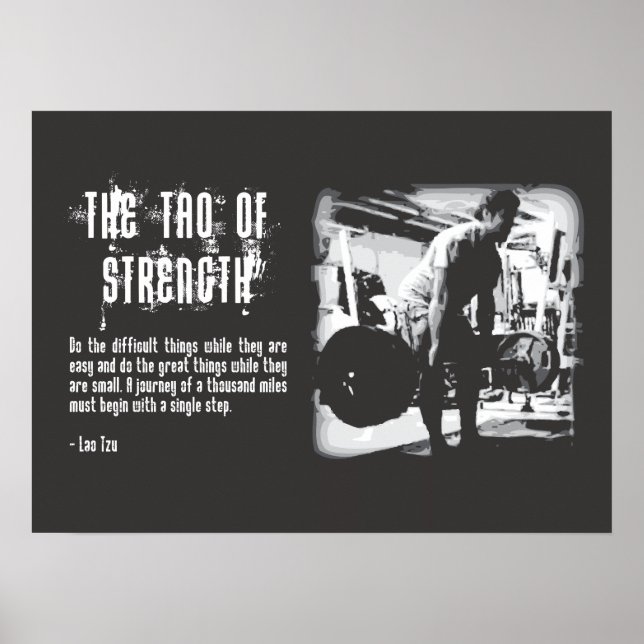Workout Motivational Poster (Front)